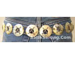 PRODUCER MOTHER OF PEARL BELTS BALI INDONESIA