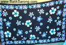 Beach Sarongs With Flowers Motif