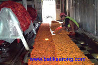 Sarongs Production in Bali