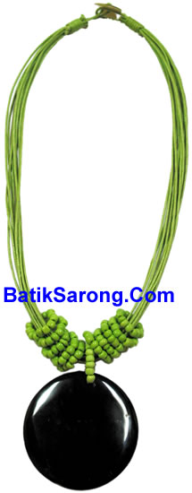 company beads necklace bali indonesia