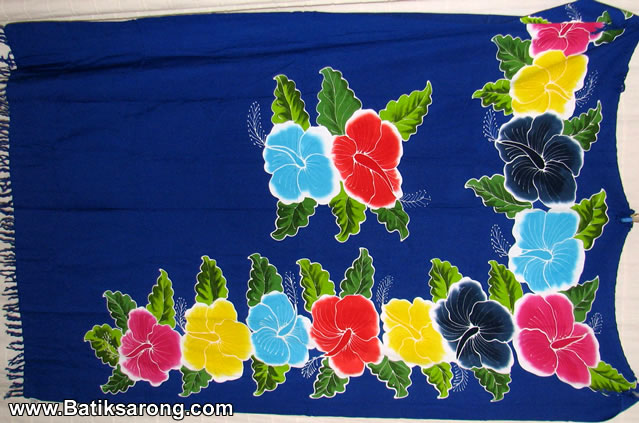 Handpainted Pareo Sarongs from Bali Indonesia