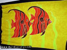 Handpainted Sarongs Bali Fish