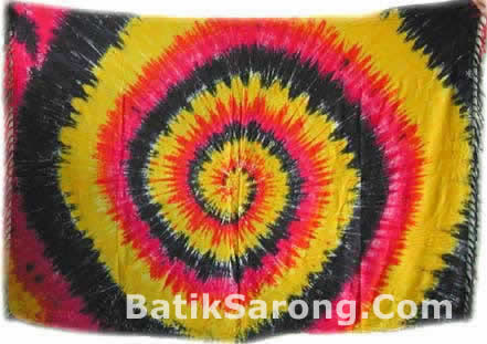 Hand-batiked Sarong Factory Java Bali Indonesia