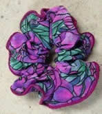 Batik Fabric Hair Tie Made in Indonesia