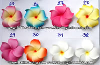 Plumeria Hair Accessories Wholesale Tropical Flower Hair Clips