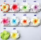 Foam Flower Hair Clips Hair Accessories Wholesale
