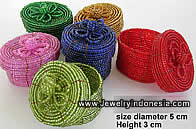 Beaded boxes Bali Beads Boxes
