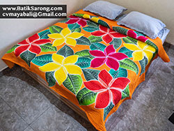Hand Painted Batik Bed Covers from Bali Indonesia