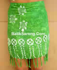 FACTORY BATIK BEACH SKIRTS BALI JAVA INDONESIA