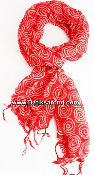 Scarf 3-5 Bali Batik Scarf Indonesia