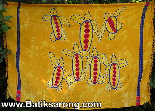 Handpainted Pareo Bali