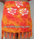 Half Batik Sarongs Wholesale Indonesia