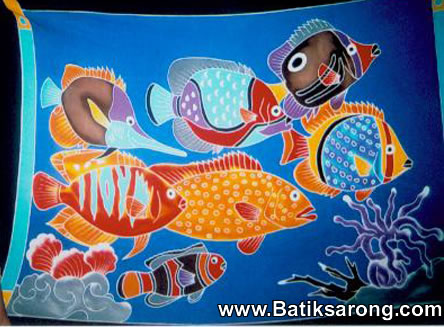 Batik Sarong Handpainting