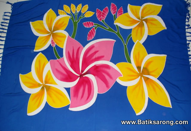 Hawaiian Sarong From Indonesia