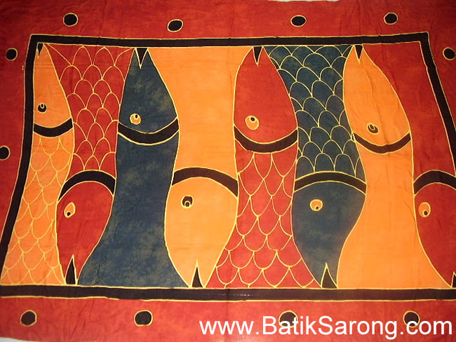 Handpainted Batik Sarongs