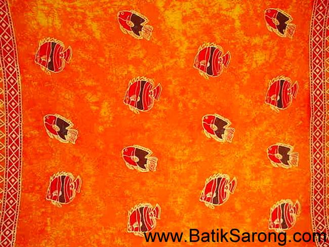 Pareo Handpainted From Bali