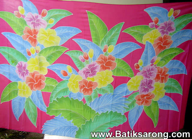 Handpainted Sarongs Garment Bali