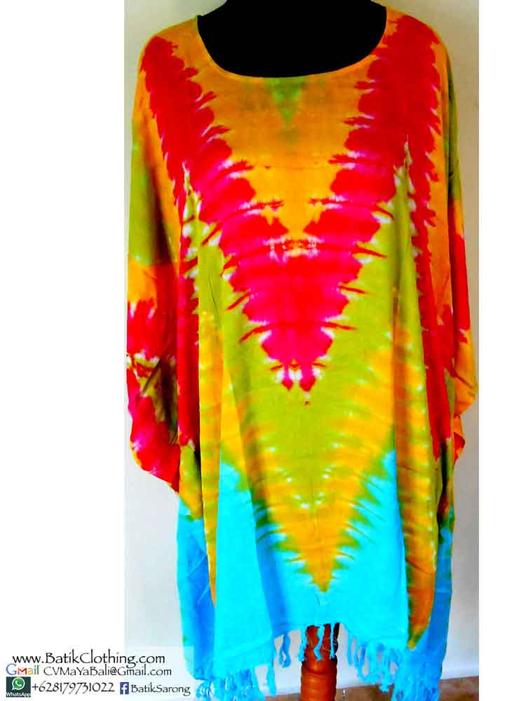 BB3 Cheap Batik Poncho Bali Indonesia Plus Size Woman Clothing