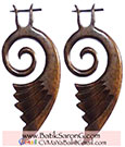 Wood Jewellery Earrings Bali Indonesia Fashion Jewellery Wholesale