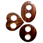 Solid Wood Sarong Ties from Bali