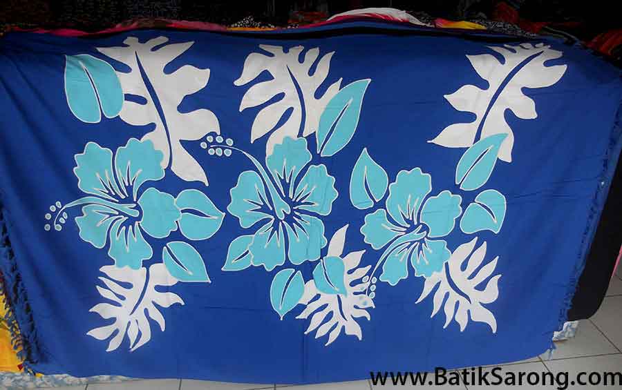 Handpainting Sarongs Indonesia