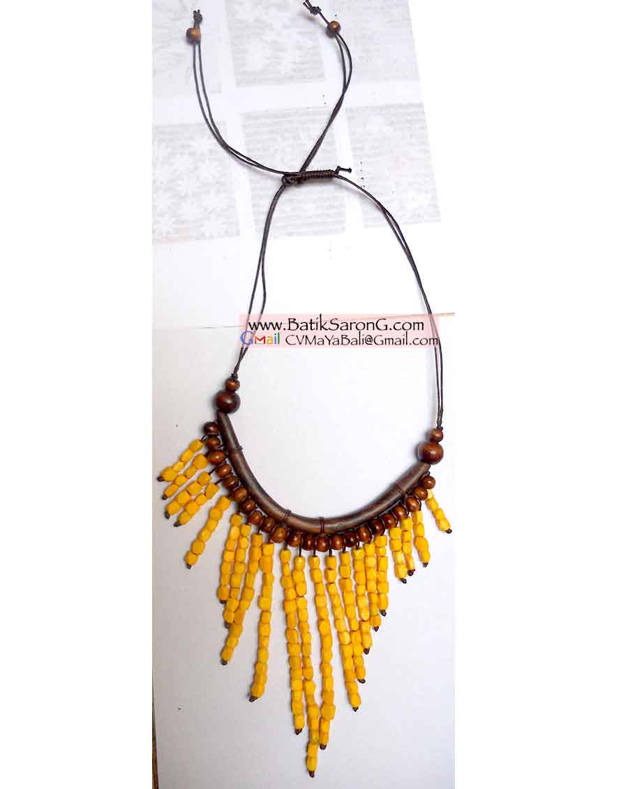  NP1-5 Beaded Necklaces from Bali Indonesia
