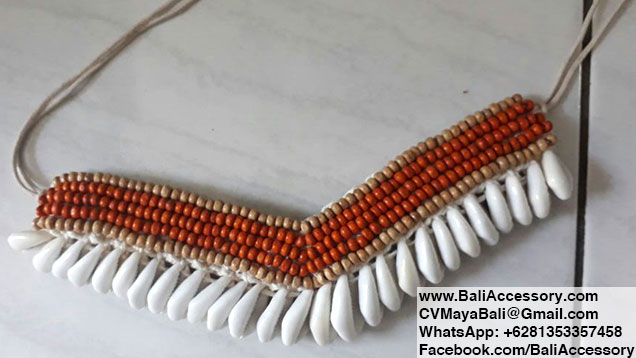 Feathers Cowrie Sea Shells Fashion Accessories Costume Jewellery Bali Indonesia