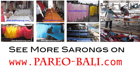Pareo Bali Indonesia Sarongs