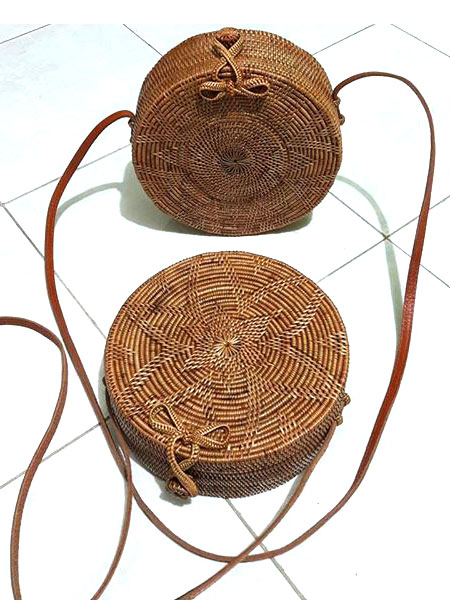 Round Rattan Bags Indonesia