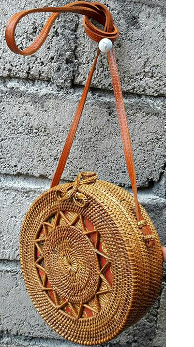 Round Rattan Bags Indonesia