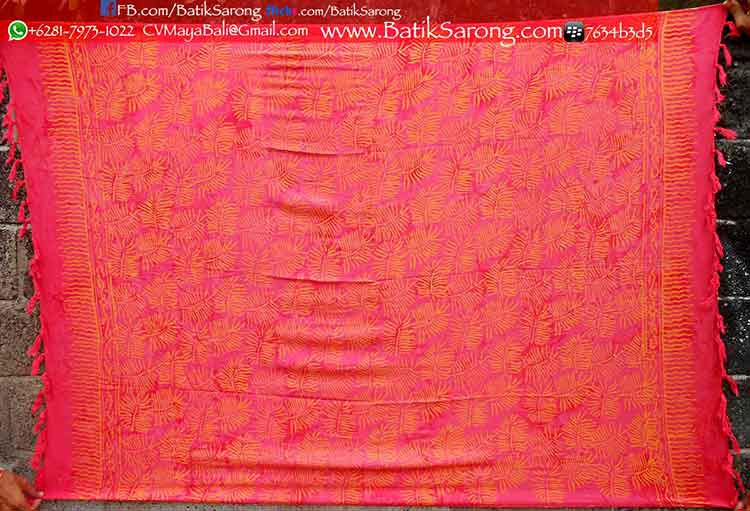  Stmp2-2 Women Clothing Sarongs Bali