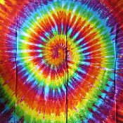 Tie dye sarongs Bali Indonesia