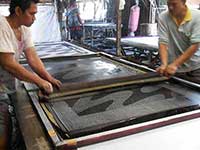 Silk Screen Print Batik Sarongs
