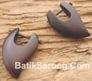 Wooden Earlets Made in Indonesia