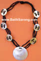 Mother of Pearl Shell and Beads Necklace