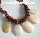 bali shells necklaces