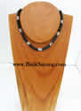 WOOD BEADS MENS NECKLACE