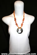 Seashell Necklace with Beads BEADS JEWELRY INDONESIA