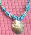 Beaded Neklace with Pearl Shell