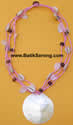 Mother of Pearl Shell and Cowry Shells with Coco Beads Necklace