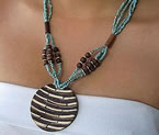 Coconut Shell Necklace Fashion Jewelry from Factory in Bali Indonesia