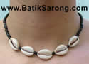 Cowrie shell jewelry
