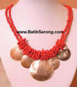 Pearl Shells Necklace Made in Indonesia