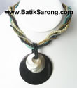 Sea Shell Necklace with Pearl Shell Pendant