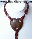 Necklace Wooden Pendant