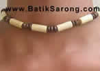 Wood Necklaces for Men Jewelry Accessories from Indonesia
