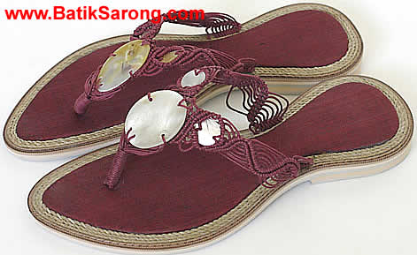 SEA SHELL SANDAL CLOGS MADE IN INDONESIA