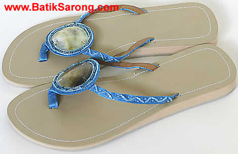 SEA SHELL FLIPS FLOPS MADE IN INDONESIA