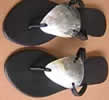 Pearl Shell Sandals from Bali Indonesia