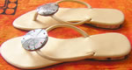 Ladies Sandals With Pearl Shell from Bali Indonesia